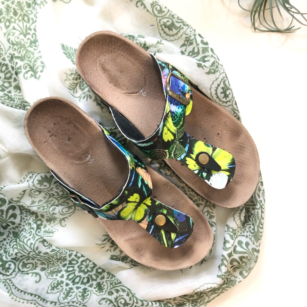 Dirty Laundry Sandal Thong Flip Flop Cork Wedge 39